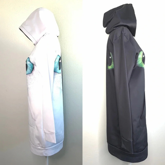 How To Train Your Dragon: Night Fury And Light Fury - Hoodies size Small - Picture 4 of 15